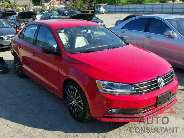 VOLKSWAGEN JETTA 2016 - 3VWB17AJ7GM300337