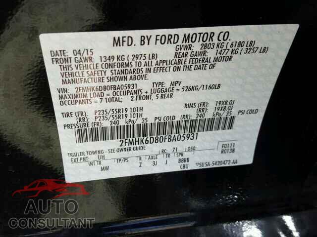 FORD FLEX 2015 - 2FMHK6D80FBA05931