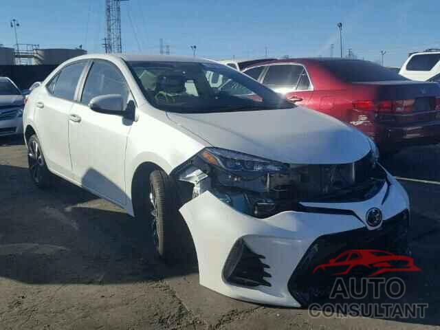 TOYOTA COROLLA 2017 - 5YFBURHE5HP711261
