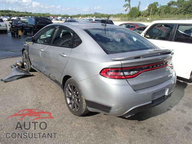 DODGE DART 2015 - 1C3CDFBB7FD278483