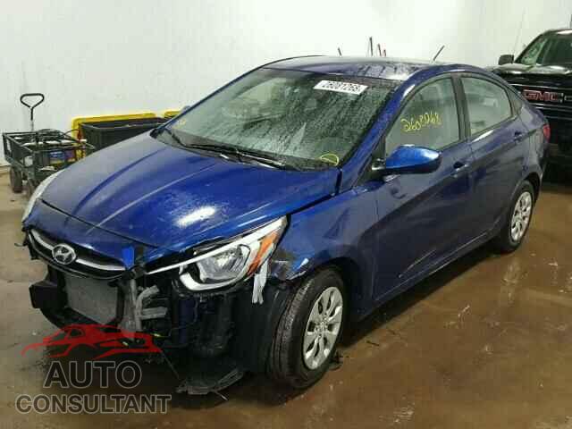 HYUNDAI ACCENT 2015 - KMHCT4AEXFU817835