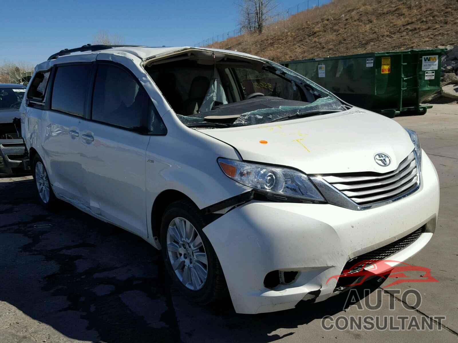 TOYOTA SIENNA 2017 - 5TDDZ3DC7HS151018