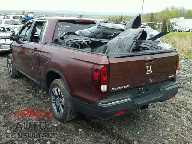 HONDA RIDGELINE 2017 - 5FPYK3F62HB011533