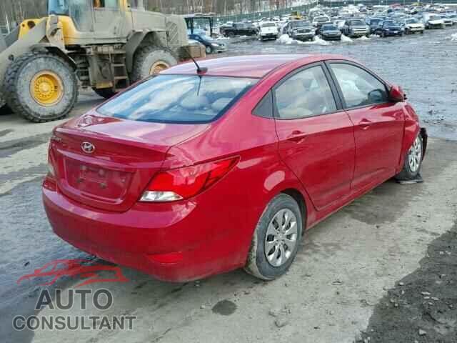 HYUNDAI ACCENT 2016 - KMHCT4AEXGU976730