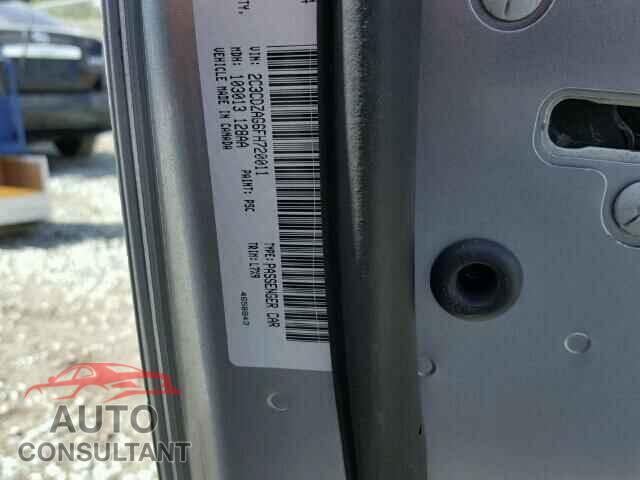 DODGE CHALLENGER 2015 - 2C3CDZAG6FH720011