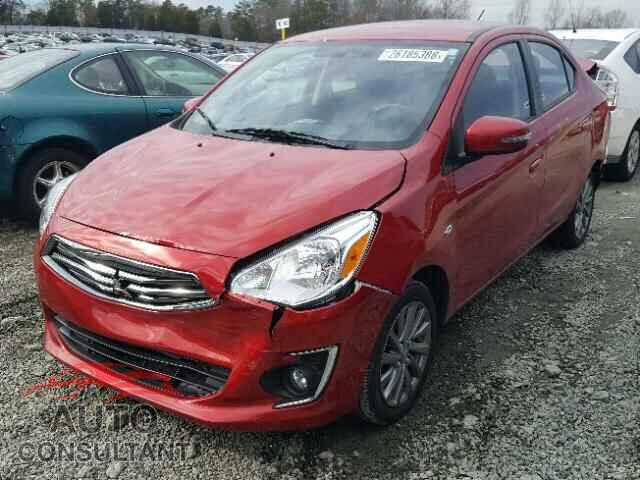 MITSUBISHI MIRAGE 2017 - ML32F4FJ9HH001940