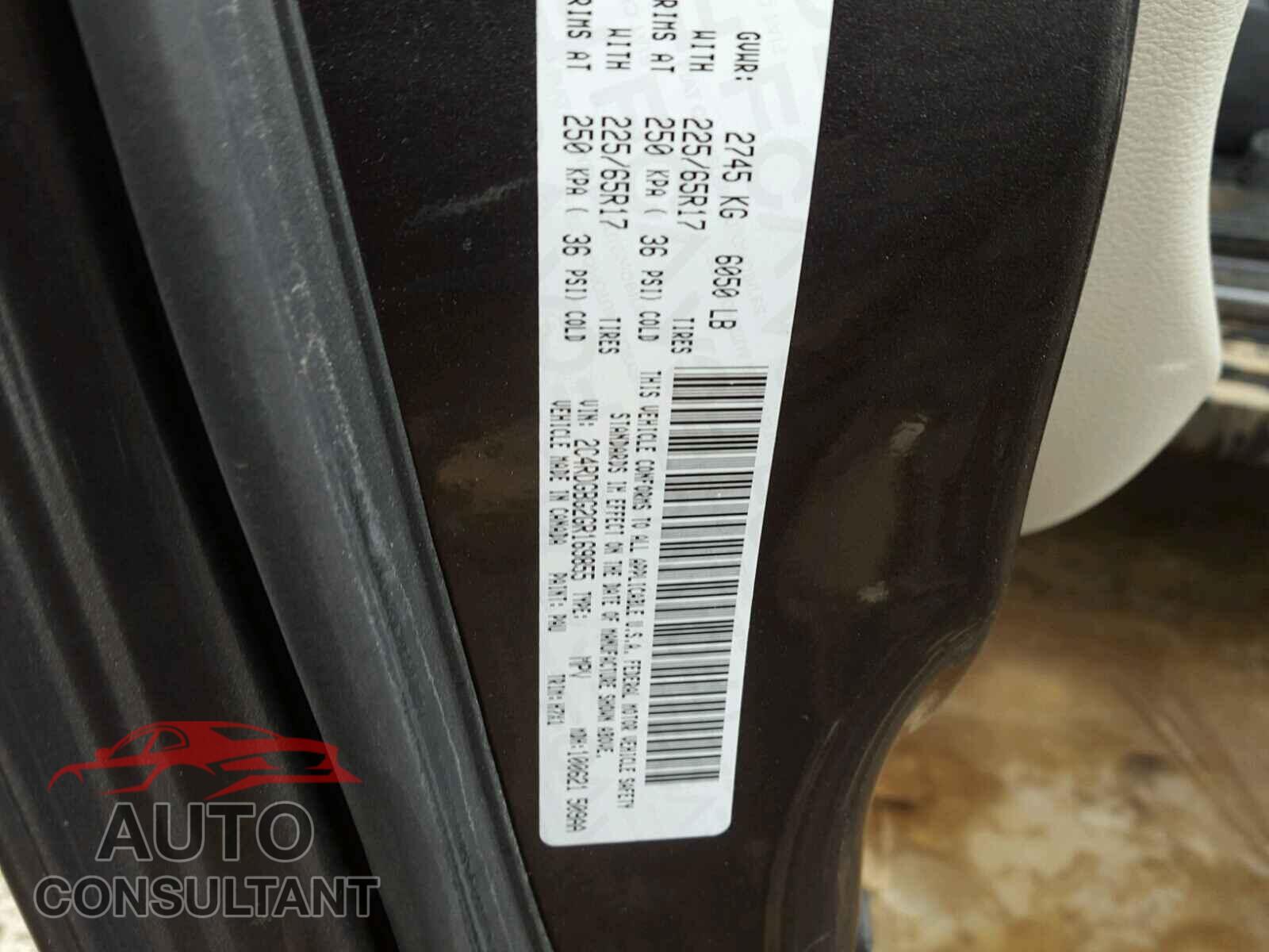 DODGE CARAVAN 2016 - 2C4RDGBG2GR169855