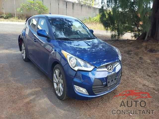 HYUNDAI VELOSTER 2017 - KMHTC6AD0HU305507