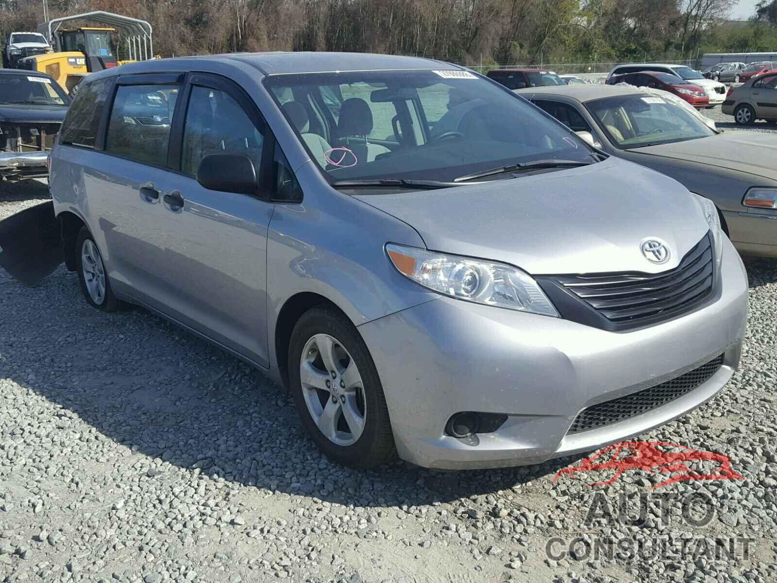 TOYOTA SIENNA 2017 - 5TDZZ3DC7HS869478