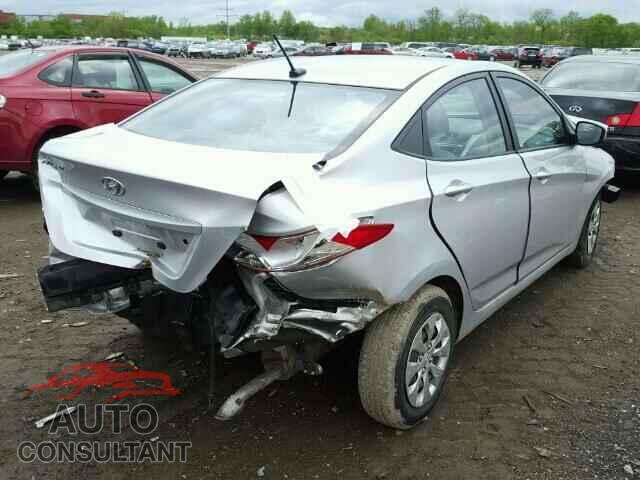HYUNDAI ACCENT 2015 - KMHCT4AE3FU884213
