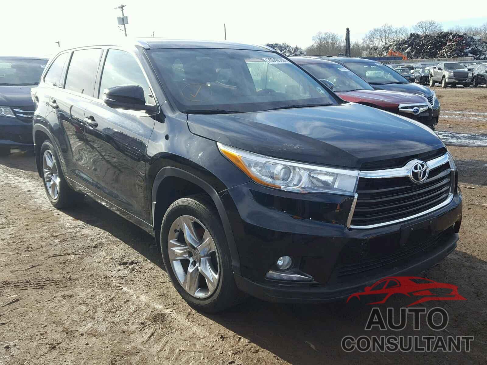 TOYOTA HIGHLANDER 2015 - 5TDDKRFH2FS096460