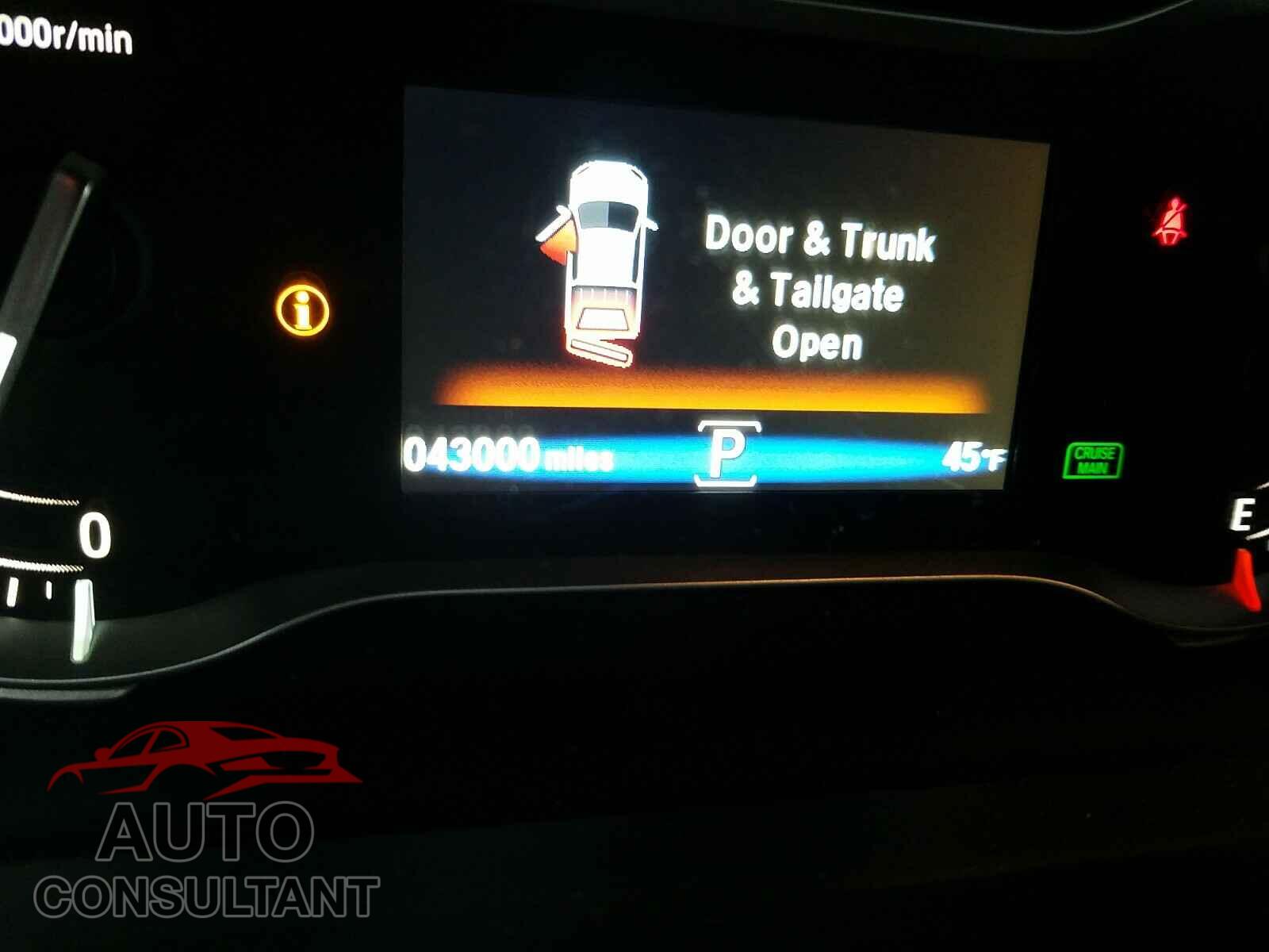 HONDA RIDGELINE 2017 - 5FPYK3F60HB018030