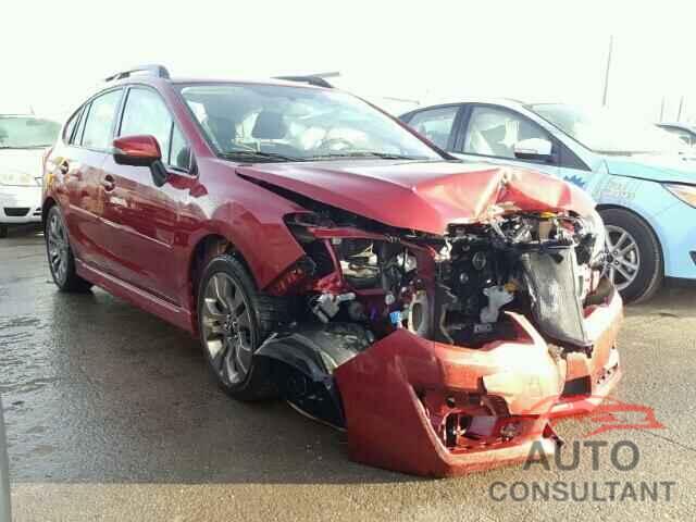 SUBARU IMPREZA 2016 - JF1GPAP6XGH309227