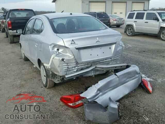 MITSUBISHI MIRAGE 2017 - ML32F3FJ6HHF06881