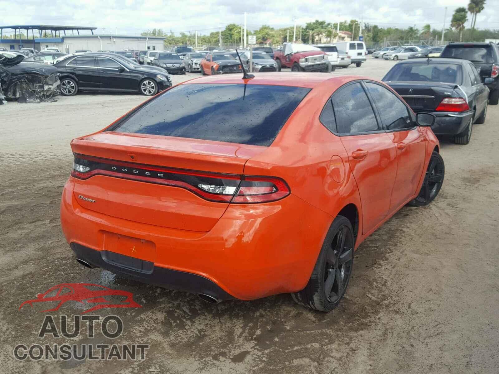 DODGE DART 2015 - 1C3CDFBB5FD378341