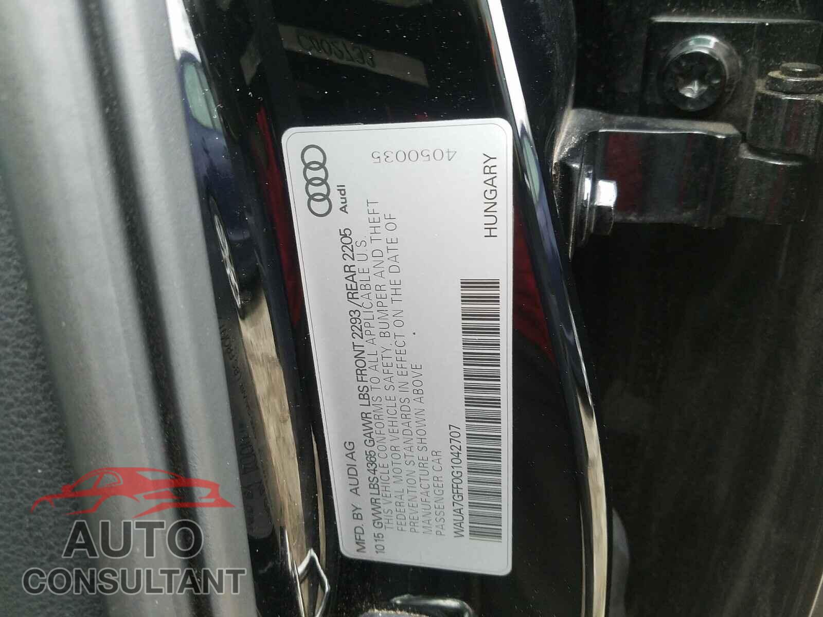 AUDI A3 2016 - 3C4NJDBB5JT304180
