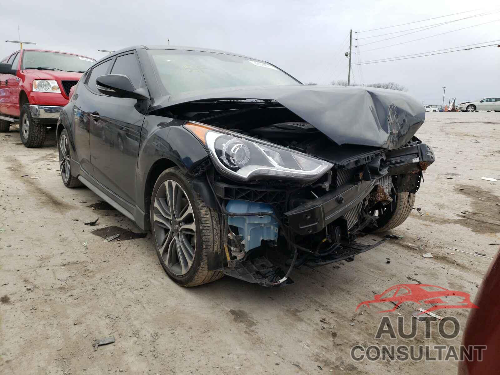 HYUNDAI VELOSTER 2017 - KMHTC6AE5HU313711