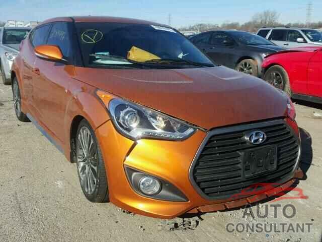 HYUNDAI VELOSTER 2016 - KMHTC6AE2GU275045