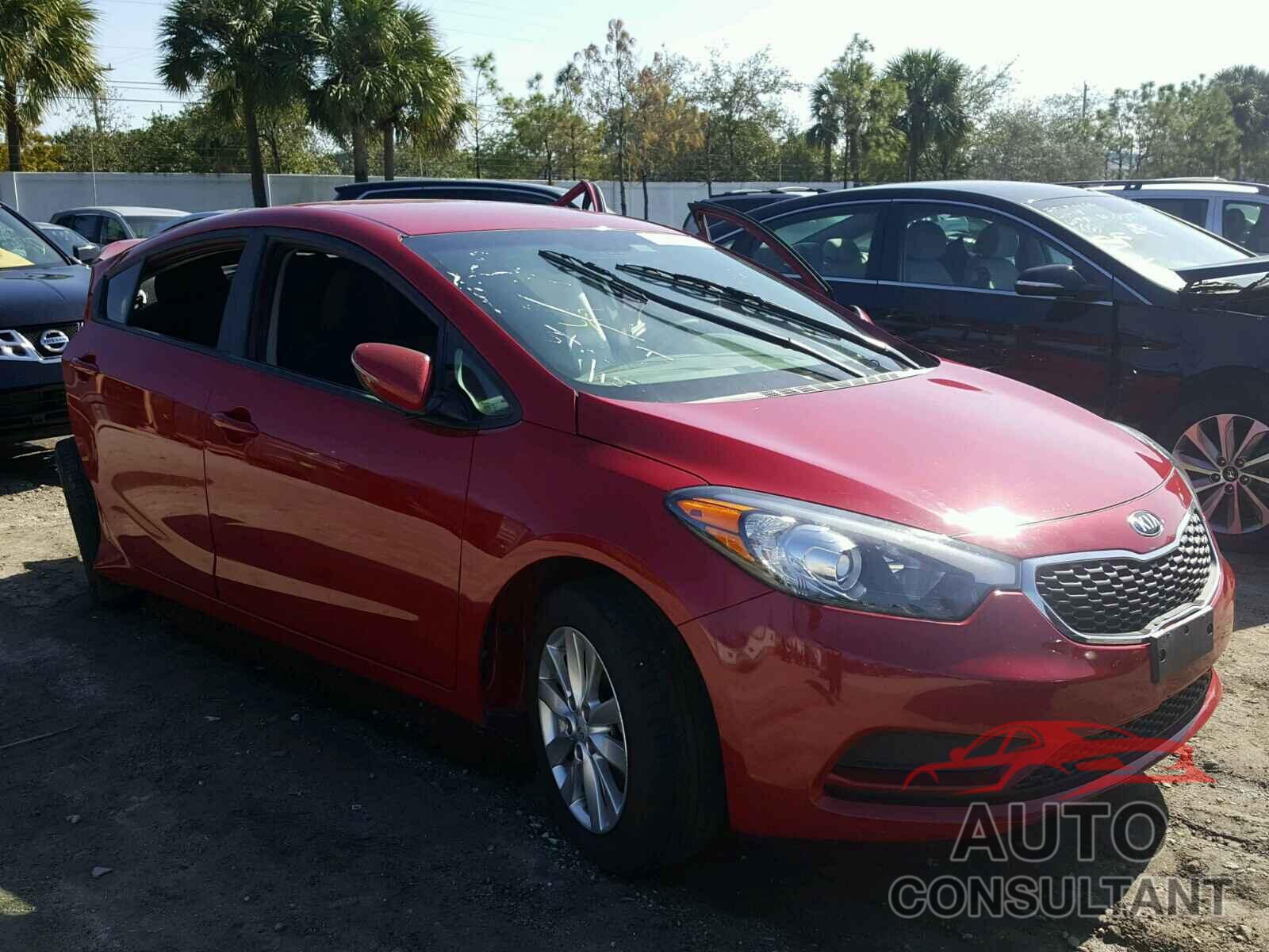 KIA FORTE 2016 - KNAFX4A62G5597548