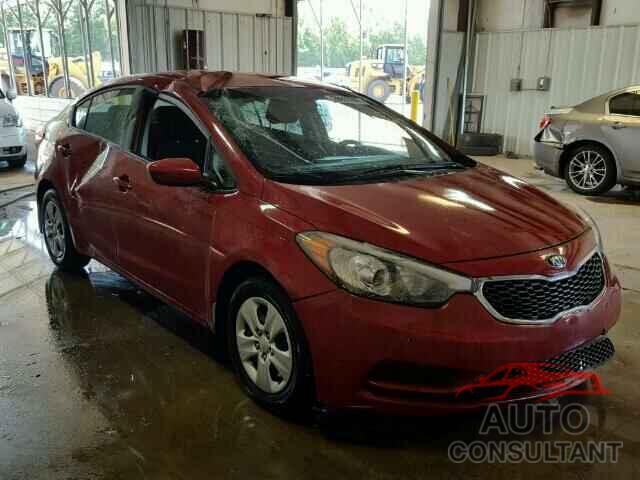 KIA FORTE 2016 - KNAFK4A69G5581927