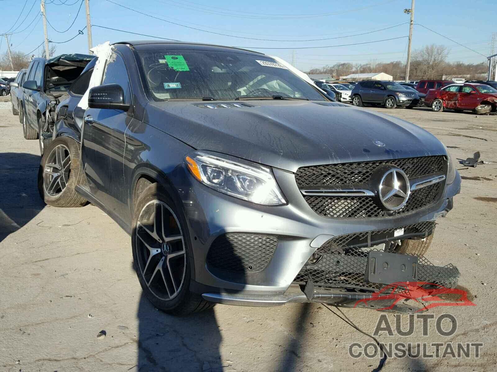 MERCEDES-BENZ GLE300 2017 - 4JGED6EB3HA062890
