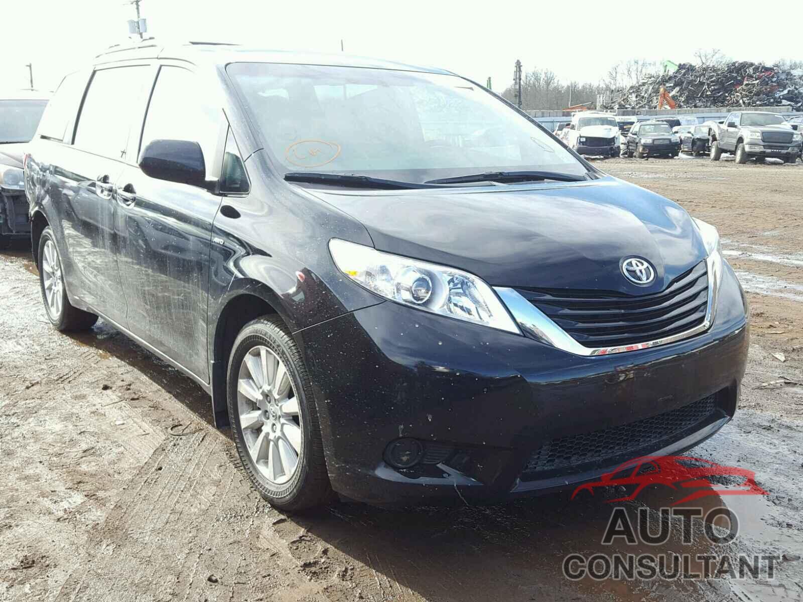 TOYOTA SIENNA 2017 - 5TDJZ3DC8HS154626