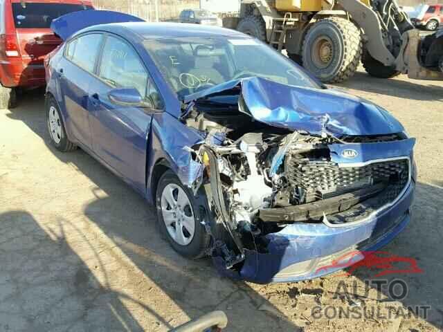 KIA FORTE 2017 - 3KPFL4A75HE054224