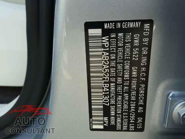 PORSCHE MACAN 2015 - WP1AB2A52FLB41307