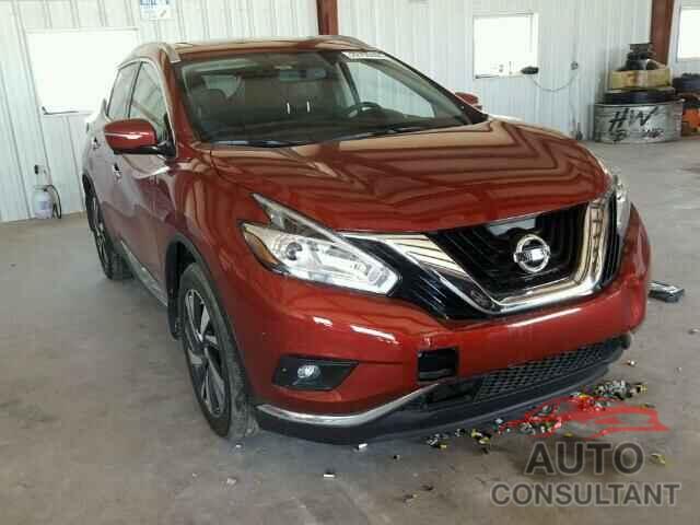 NISSAN MURANO 2015 - 5N1AZ2MG8FN265401