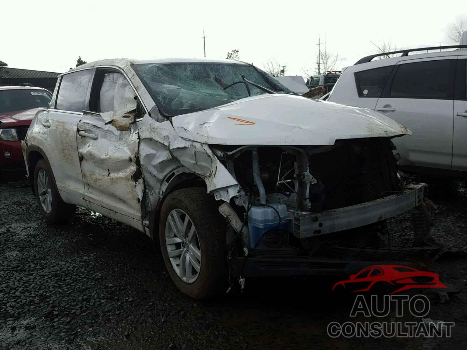 TOYOTA HIGHLANDER 2015 - 5TDBKRFH1FS177618