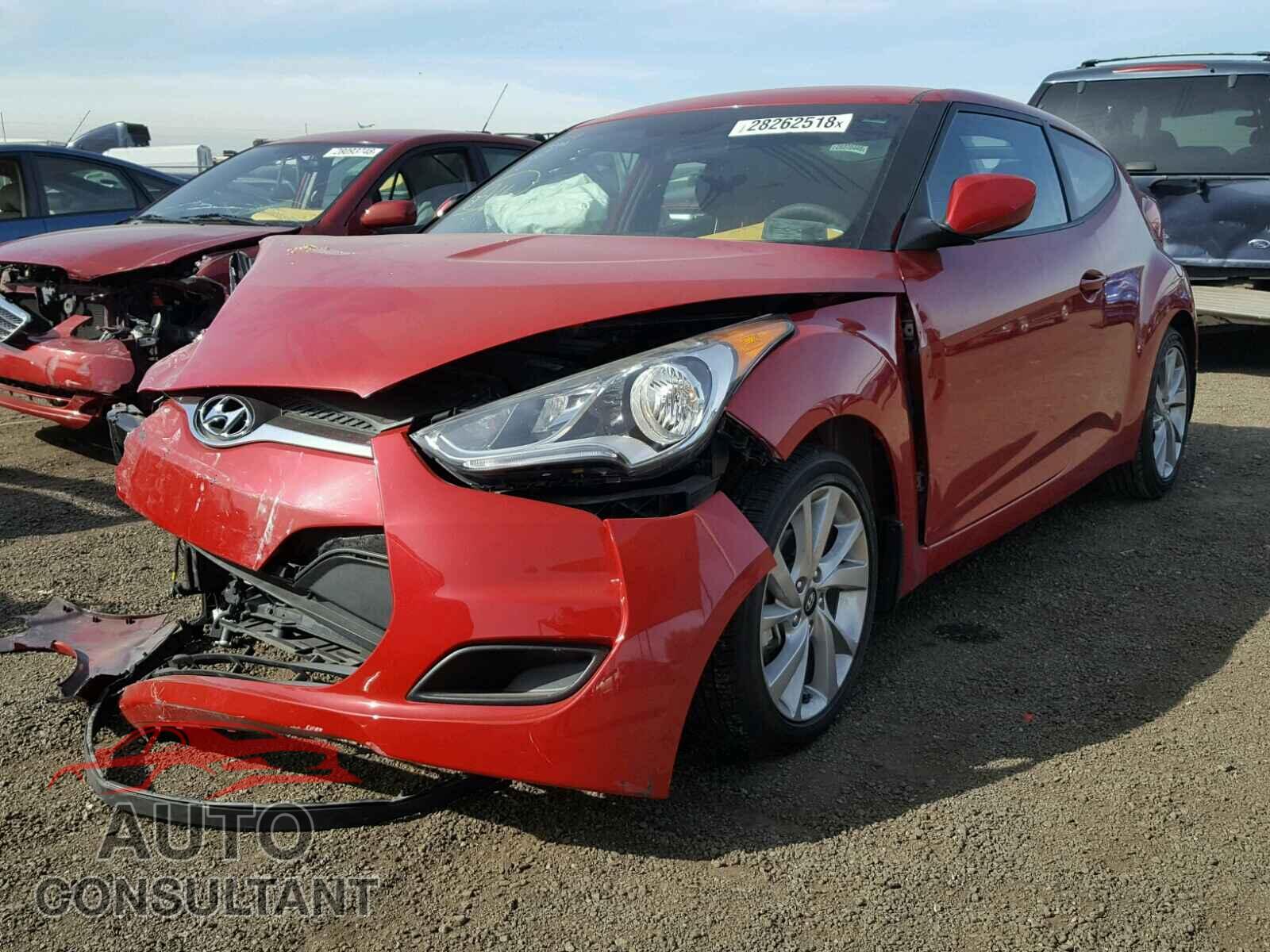 HYUNDAI VELOSTER 2016 - KMHTC6AD2GU257183