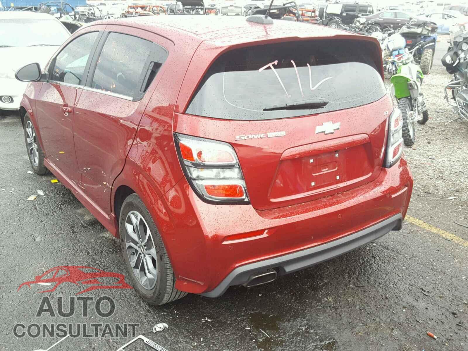 CHEVROLET SONIC 2017 - 1G1JD6SB2H4155821