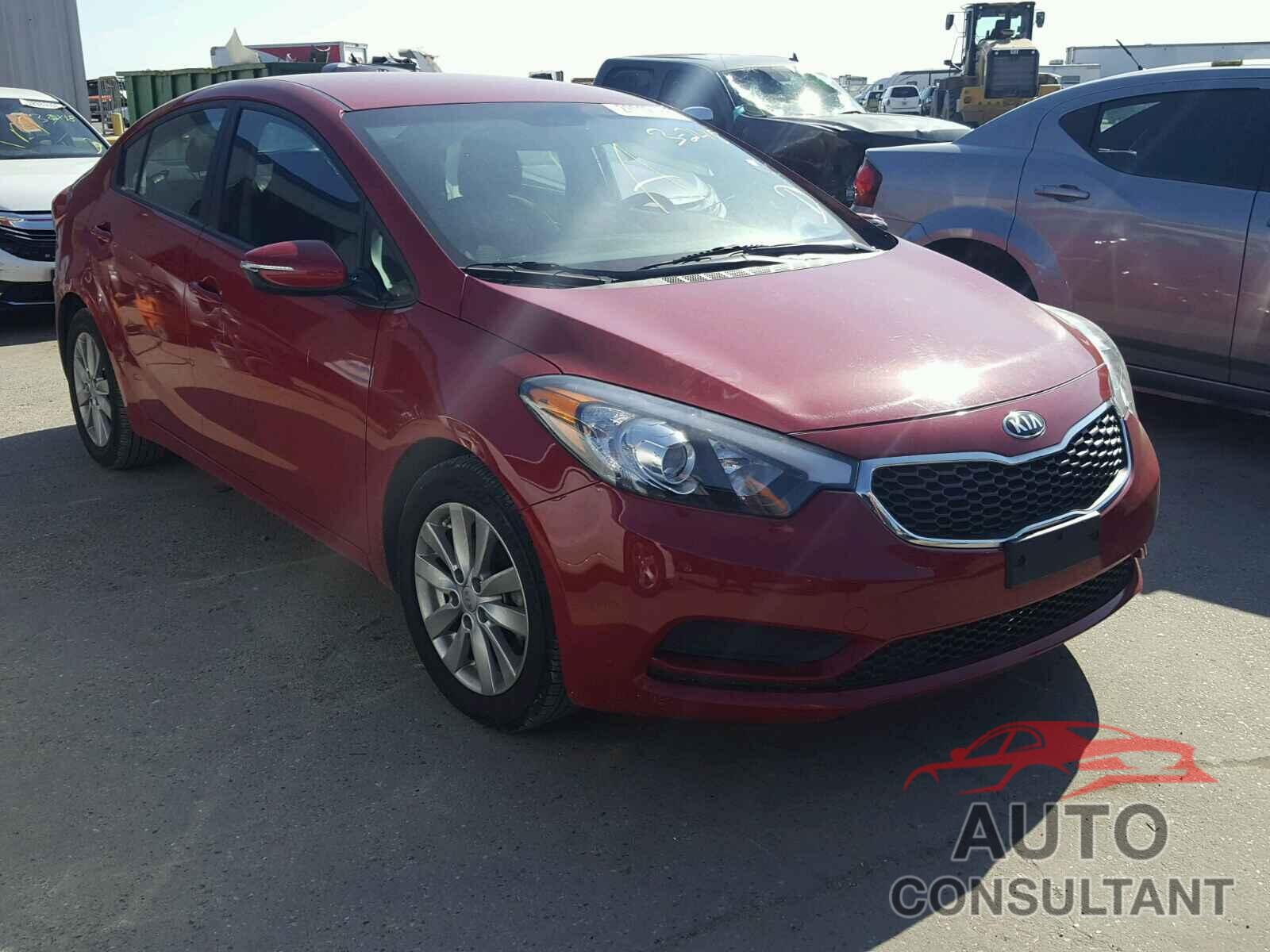 KIA FORTE 2016 - KNAFX4A64G5557844