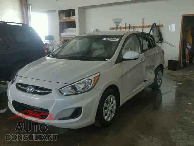 HYUNDAI ACCENT 2016 - KMHCT4AEXGU080508