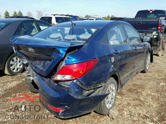 HYUNDAI ACCENT 2015 - KMHCT4AE0FU930466