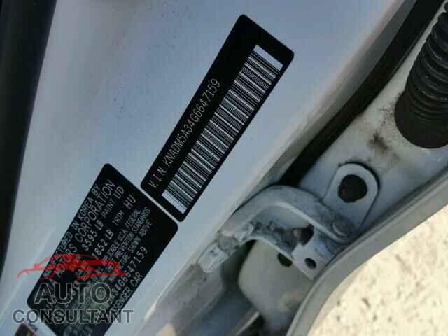 KIA RIO 2016 - KNADM5A34G6647159