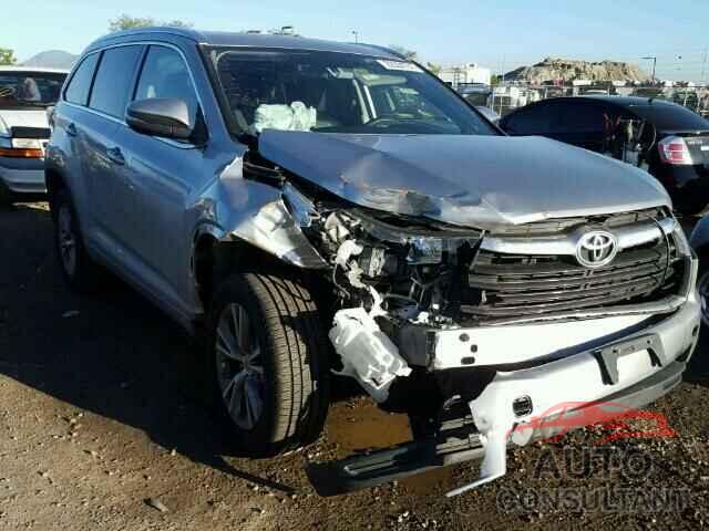 TOYOTA HIGHLANDER 2015 - 5TDKKRFH2FS054328