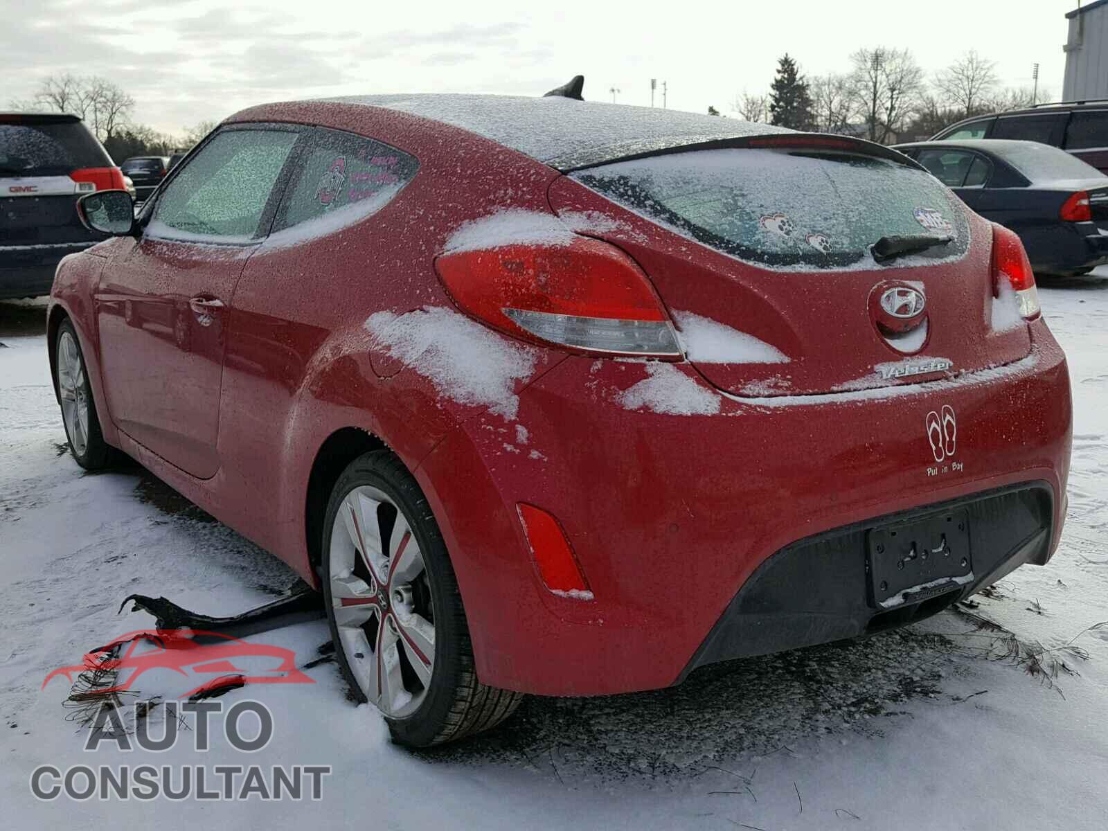 HYUNDAI VELOSTER 2016 - KMHTC6AD6GU253508