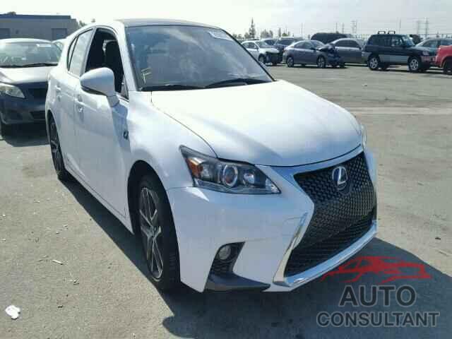 LEXUS CT 200 2016 - JTHKD5BH6G2277617