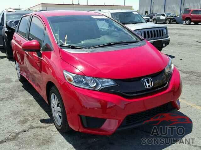 HONDA FIT 2016 - JHMGK5H58GX004092