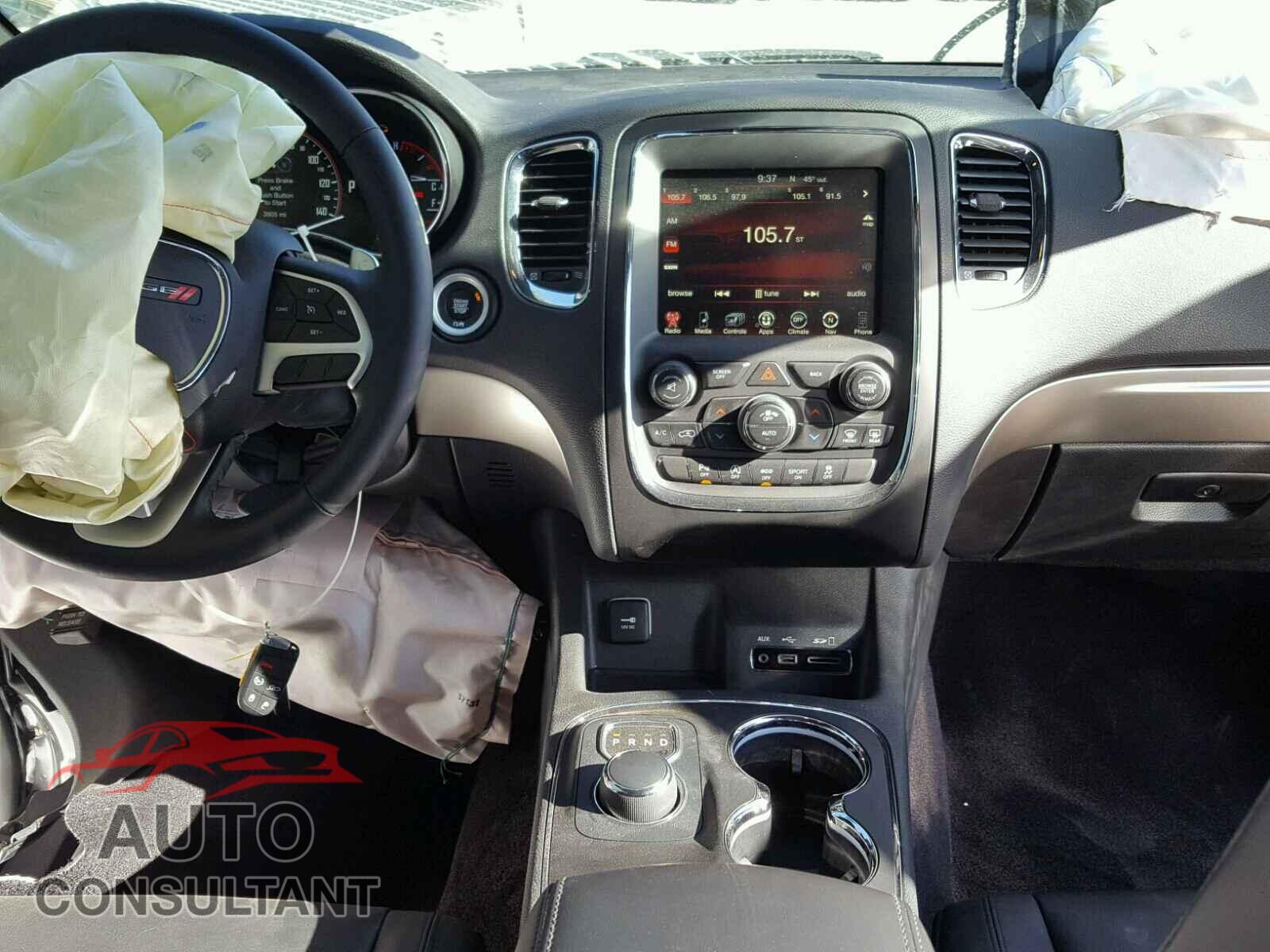 DODGE DURANGO 2017 - 1C4RDHDGXHC936333