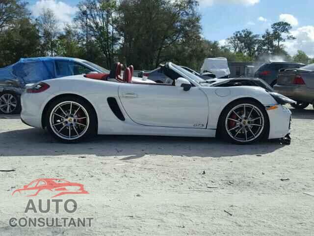PORSCHE BOXSTER 2015 - WP0CB2A87FS140499