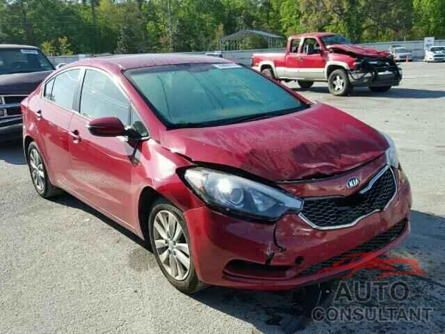 KIA FORTE 2016 - KNAFX4A68G5447072