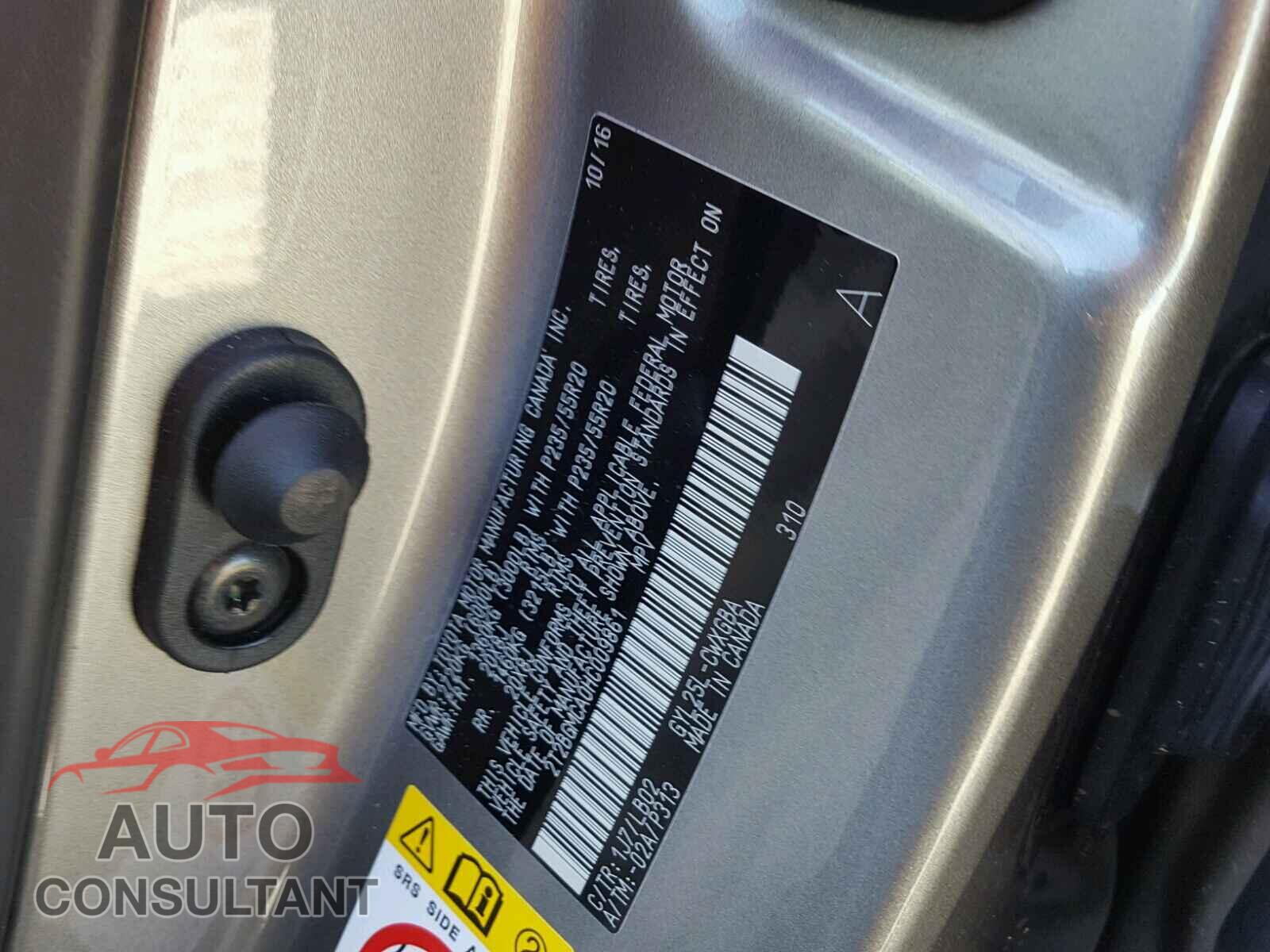 LEXUS RX450 2017 - 2T2BGMCA0HC009861