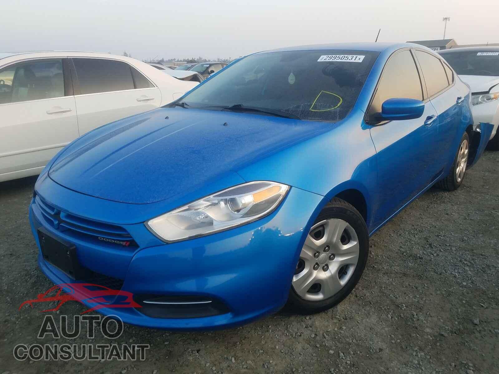 DODGE DART 2016 - 1C3CDFAA3GD752455