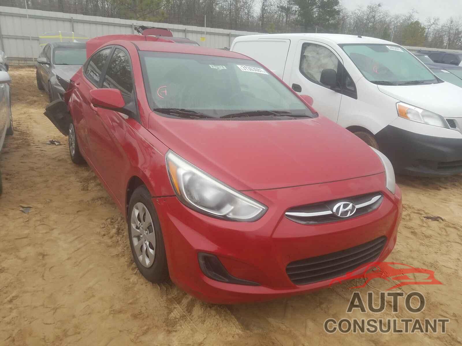 HYUNDAI ACCENT 2016 - KMHCT4AE9GU138978