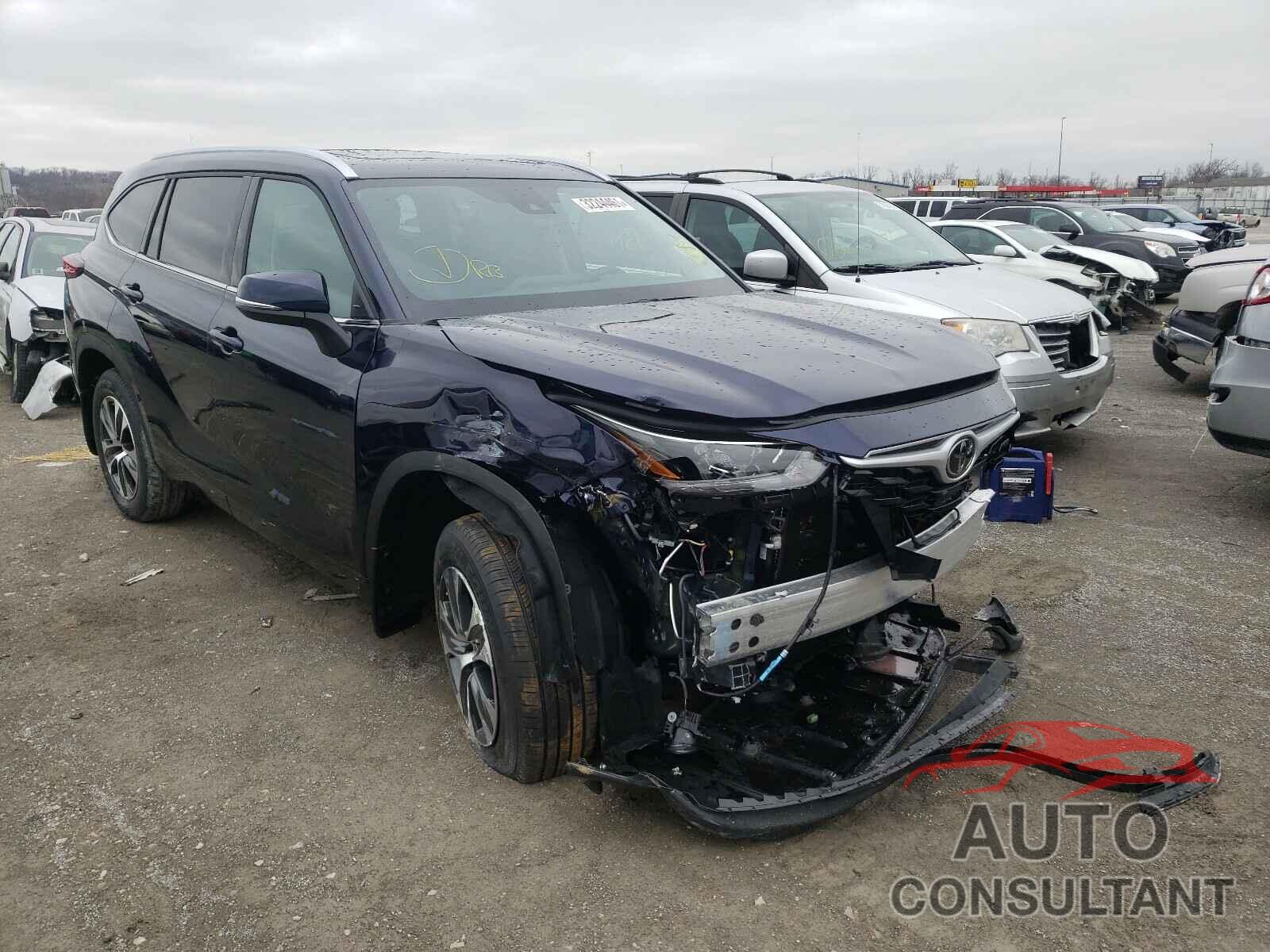 TOYOTA HIGHLANDER 2021 - 5TDGZRBH4MS082944