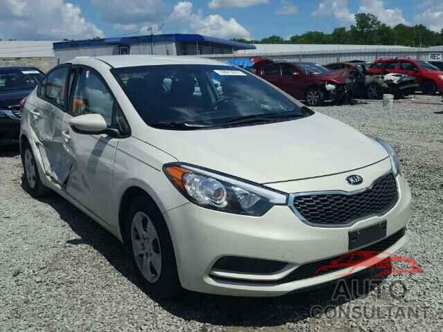 KIA FORTE 2015 - KNAFK4A65F5406363