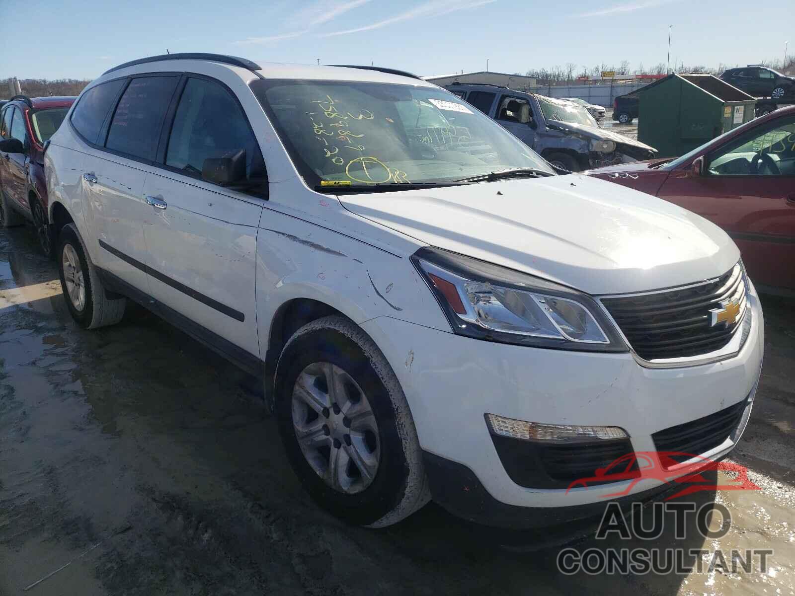 CHEVROLET TRAVERSE 2016 - 1GNKRFED2GJ287107