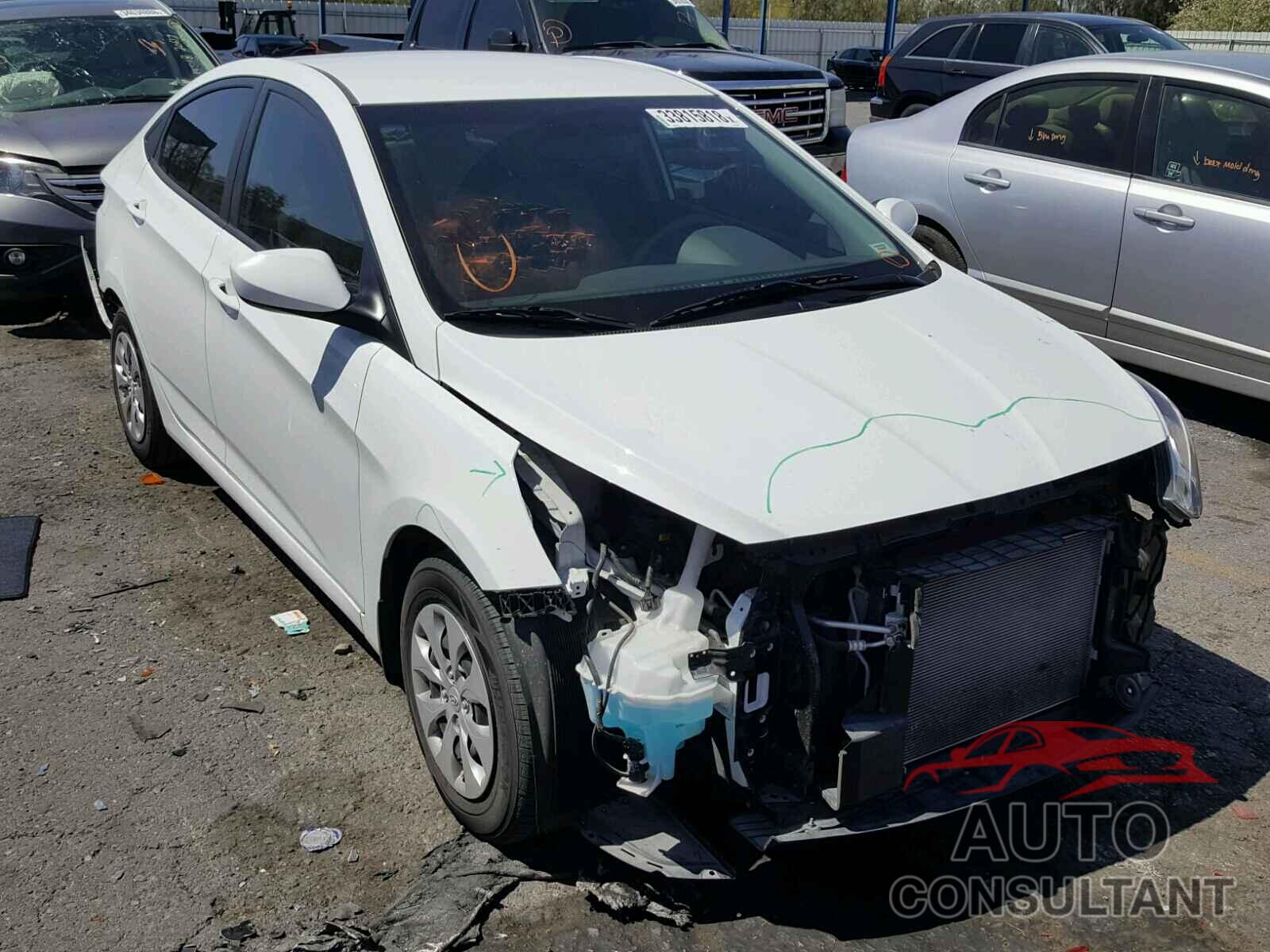 HYUNDAI ACCENT 2016 - KMHCT4AE6GU064807
